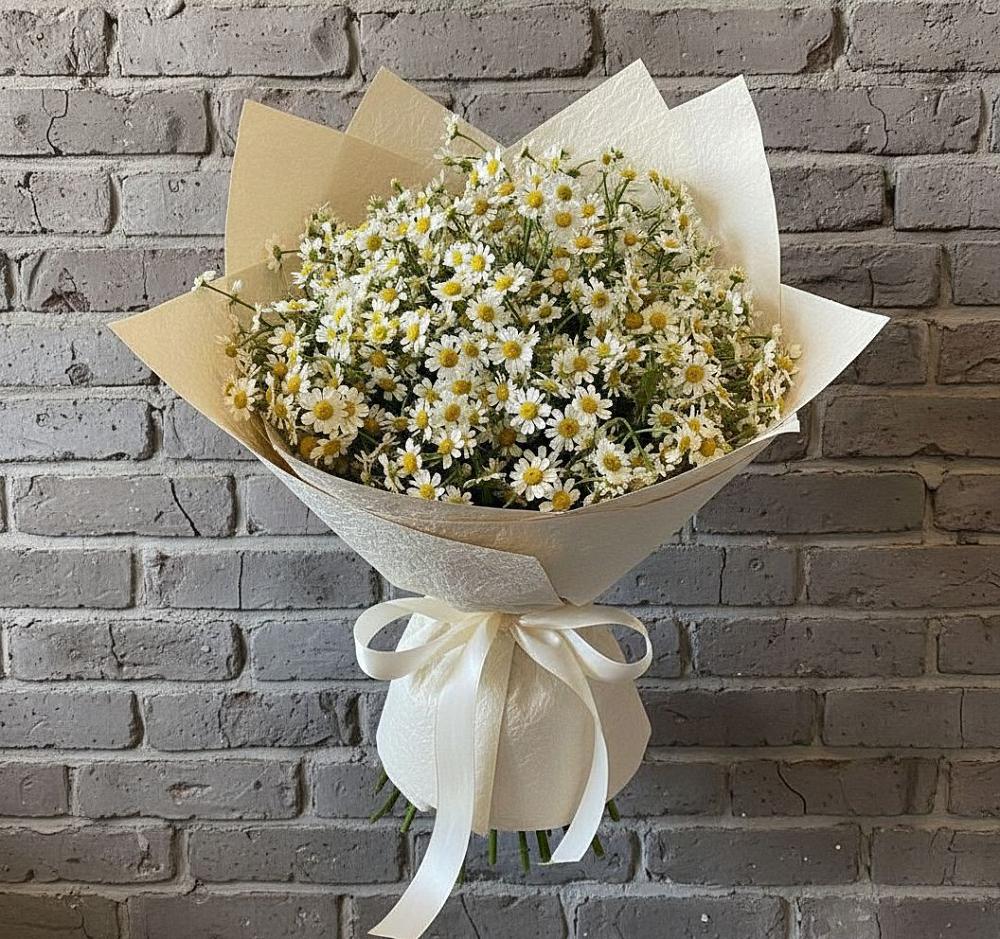 Букет цветов из: Ромашки в Капустин Яре