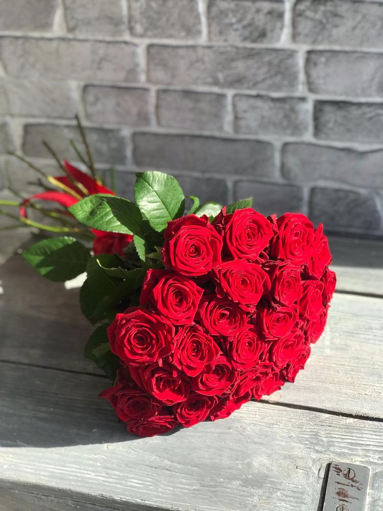 Букет Красные розы Фридом в Капустин Яре