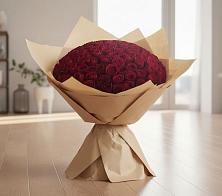 Букет 101 Красная роза в Капустин Яре