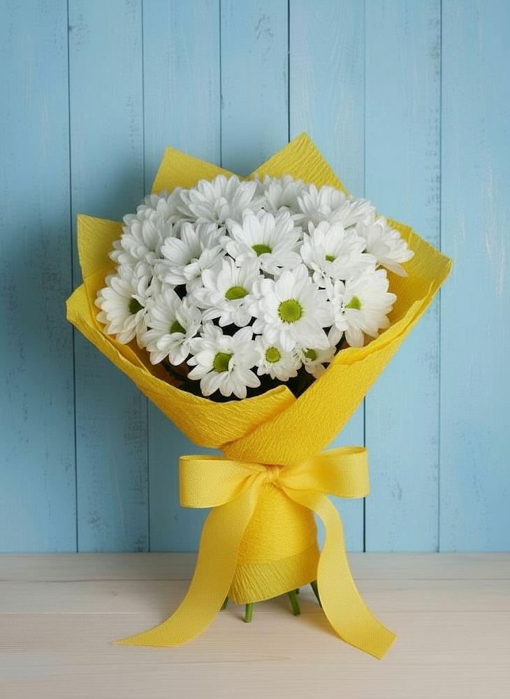 Букет цветов из: Хризантемы в Капустин Яре