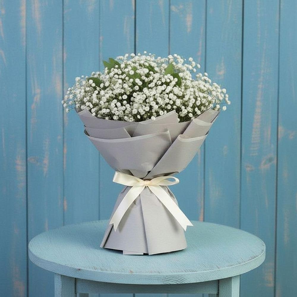 Букет цветов из: Гипсофила в Капустин Яре