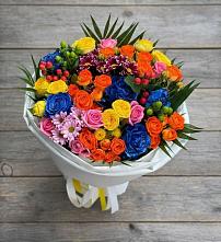 Букет цветов из:  Розы и Хризантемы в Капустин Яре