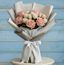 Букет цветов из:  Розы #REPLACE_PRED# Капустин Яре