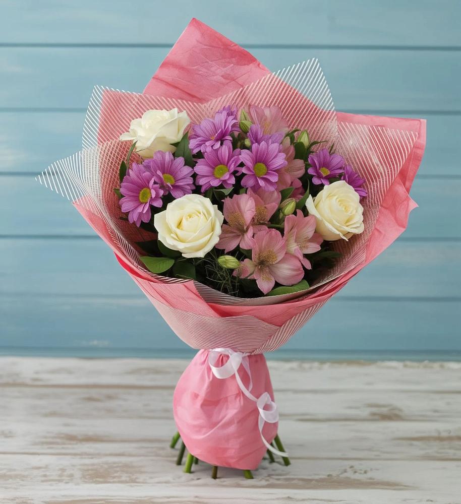 Букет цветов из: Герберы в Капустин Яре