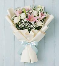 Букет цветов из:  Лилии #REPLACE_PRED# Капустин Яре