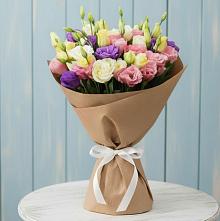 Букет цветов из:  Лизиантусы #REPLACE_PRED# Капустин Яре